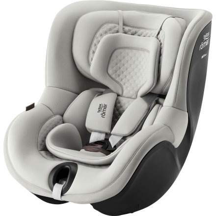 Scaun auto pentru copii Britax Romer, Dualfix 5Z, colectia LUX, 3 luni-4 ani, Linen Grey