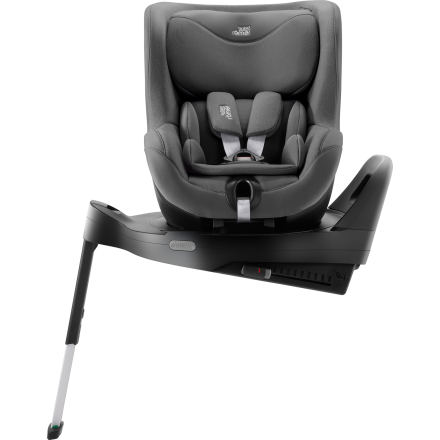 Scaun auto Britax Romer - Dualfix PRO M, colectia STYLE, 61 cm - 105 cm, Mineral Grey