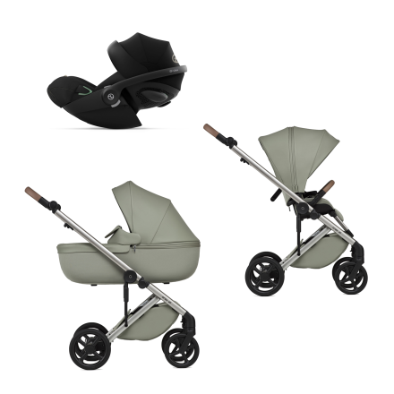 Детска количка Anex Eli Excite 3 в 1 с кош за носене и кошче Cloud G Plus