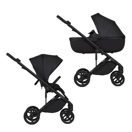 Carucior 2 in 1 pentru copii Anex Eli, versatil, elegant, Midnight