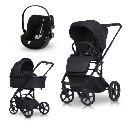 Παιδικό καρότσι 3 σε 1, Cavoe MOI XL, με κέλυφος Cybex Cloud G Plus