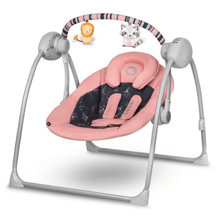 Balansoar pentru copii Lionelo Ruben, electric, Pink Baby