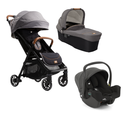 Καρότσι Joie Parcel Signature 3 σε 1 με πορτ-μπεμπέ Ramble XL και κάθισμα αυτοκινήτου I-SNUG 2
