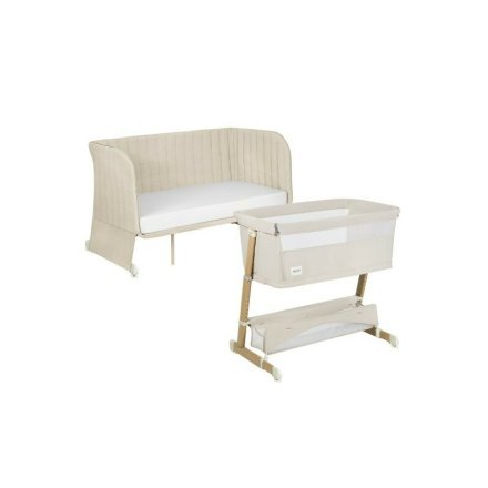 Lionelo Thomi Plus 5 σε 1 βρεφική κούνια, 0 - 4 ετών, Beige Sand