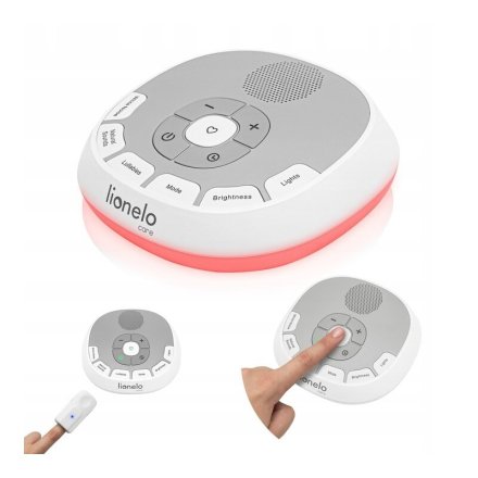 Lionelo BabyNap νυχτερινό φως, 2 σε 1, ασύρματο, με ήχους νανουρίσματος και μελωδίες