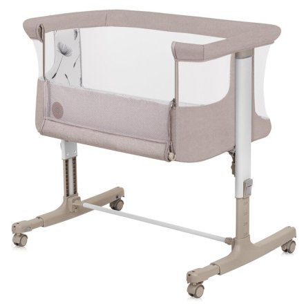 Lionelo Aurora βρεφική κούνια, co-sleeper, 3 σε 1, 0 - 9 kg, Μπεζ