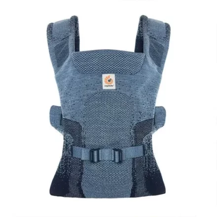 Marsupiu pentru bebelusi Ergobaby Aerloom premium 0 - 3 ani, Ocean Blue