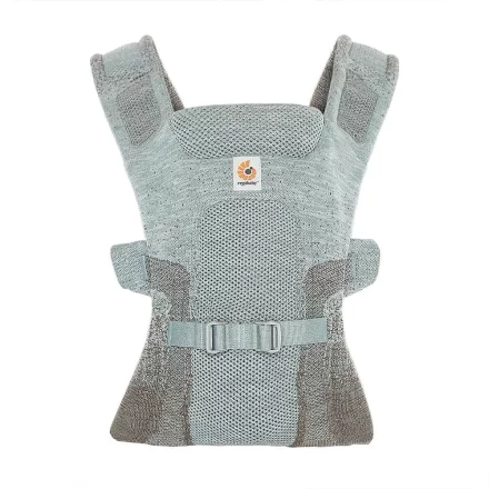 Marsupiu pentru bebelusi Ergobaby Aerloom premium 0 - 3 ani, Sea Cliff