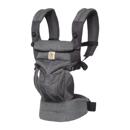 Marsupiu pentru bebelusi Ergobaby OMNI 360 Cool Air Mesh, 3 - 20 kg, Classic Weave