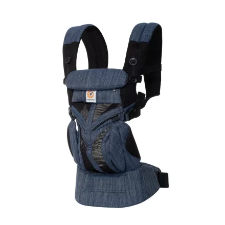 Πορτάκι μωρού Ergobaby OMNI 360 Cool Air Mesh, 3 - 20 kg, Indigo Weave