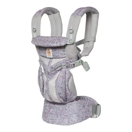 Marsupiu pentru bebelusi Ergobaby OMNI 360 Cool Air Mesh, 3 - 20 kg, Pink Digi Camo