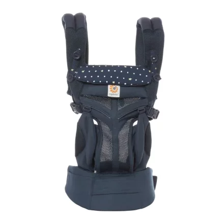 Marsupiu pentru bebelusi Ergobaby OMNI 360 Cool Air Mesh, 3 - 20 kg, Star Struck