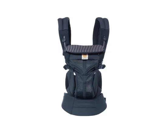 Marsupiu pentru bebelusi Ergobaby OMNI 360 Cool Air Mesh, 3 - 20 kg, Pink Stripes