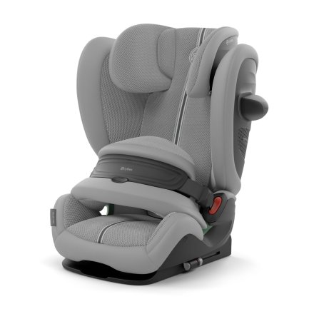 Παιδικό κάθισμα αυτοκινήτου Cybex Pallas G2 i-Size PLUS, 15 μηνών - 12 ετών, αναπνεύσιμο ύφασμα, Stone Grey