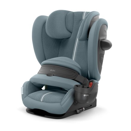 Παιδικό κάθισμα αυτοκινήτου Cybex Pallas G2 i-Size PLUS, 15 μηνών - 12 ετών, αναπνεύσιμο ύφασμα, Stormy Blue 