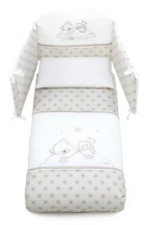 Спален комплект Pony Italbaby Sogni D'oro, колекция Boutique, четири части, памук