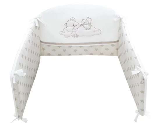 Защитни стени за кошара Italbaby Sogni D'oro колекция Boutique с три страни