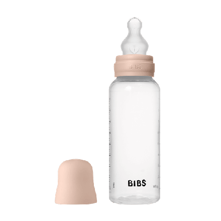 Пълен комплект PP бебешко шише без BPA, лигавници, против колики, 270 ml, силикон, руж
