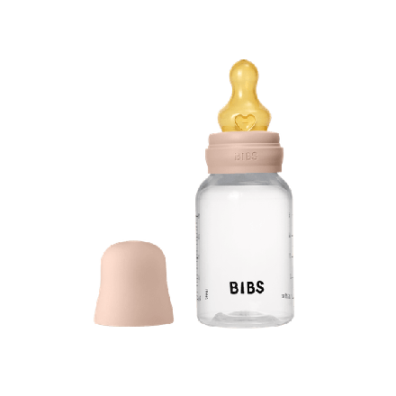 Пълен комплект PP бебешко шише без BPA, лигавници, против колики, 150 ml, латекс, руж