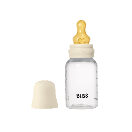 Пълен комплект PP бебешко шише без BPA, лигавници, против колики, 150 ml, латекс, слонова кост