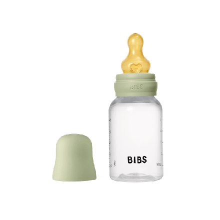 Пълен комплект PP бебешко шише без BPA, лигавници, анти-колики, 150 ml, латекс, Sage
