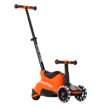 Trotineta pentru copii, SmarTrike Xtend Scooter Ride-on, 1-12 ani, Orange