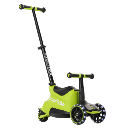 Trotineta pentru copii, SmarTrike Xtend Scooter Ride-on, 1-12 ani, Lime