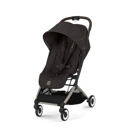 Carucior sport pentru copii CYBEX Orfeo, ergonomic,  Chocolate Brown cu cadru Taupe