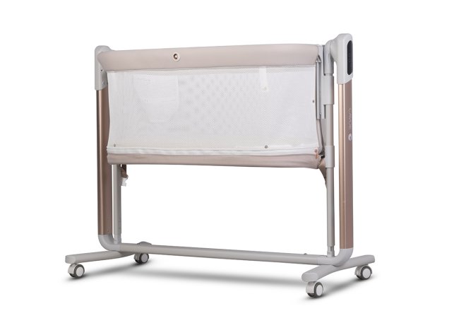 Patut pentru copii Cavoe COQ 4in1, cu balansoar electric, Cashmere