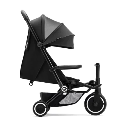 Tricicleta pentru copii, SmartTrike Traveler, 4 in 1, Black