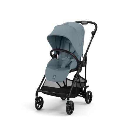 Carucior sport pentru copii Cybex Melio Carbon, modern, ultra usor, Stormy Blue