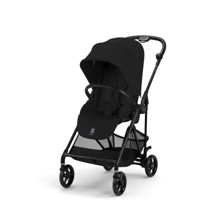 Carucior sport pentru copii Cybex Melio Carbon, modern, ultra usor, Magic Black