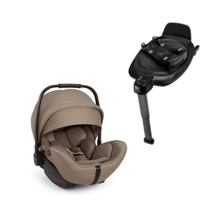 Scoica auto pentru copii Nuna ARRA Flex + Baza Next i-Size, Cedar