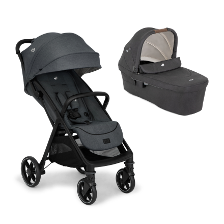 Καρότσι Joie Parcel LX Signature 2 σε 1 με πορτμπεμπέ Ramble XL, μαύρο