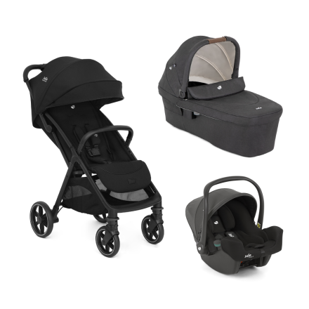 Καρότσι Joie Parcel LX Signature 3 σε 1, με πορτ-μπεμπέ Ramble XL και κάθισμα αυτοκινήτου I-SNUG 2, Eclipse
