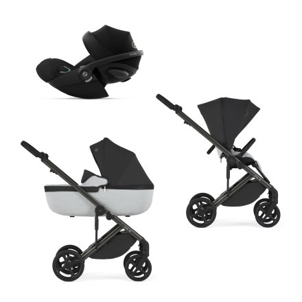 Carucior 3 in 1 pentru copii Anex Eli No.5, cu landou si Scoica Cloud G