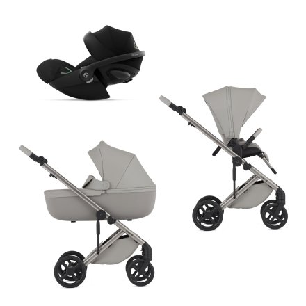 Carucior 3 in 1 pentru copii Anex Eli Santal, cu landou si Scoica Cloud G