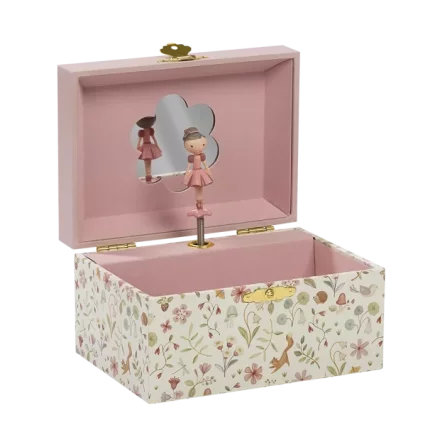 Cutie muzicala pentru bijuterii - Rosa - Little Dutch
