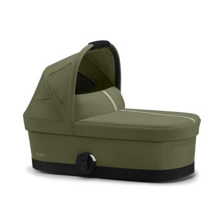 Кош за новородено COT S за колички Cybex Gold, цвят Moss Green