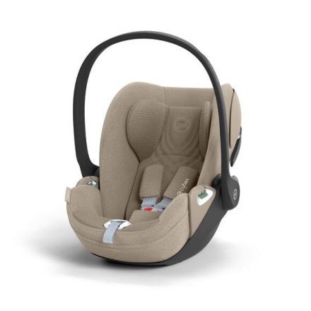 Scoica auto Cybex Platinum Cloud T Plus i-Size pentru copii, 0-24 luni, confortabila - Cozy Beige
