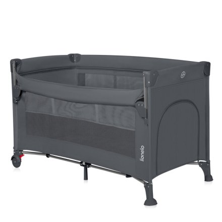 Patut pliant pentru copii Lionelo Ellen 3 in 1, multifunctional, cu laterala culisanta