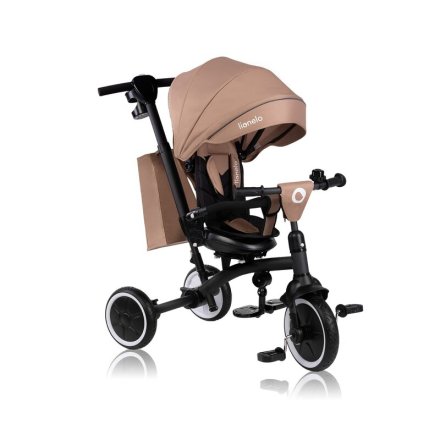 Lionelo Tris Plus Παιδικό Τρίκυκλο 2 σε 1 Περιστρεφόμενο 360° Beige Sand