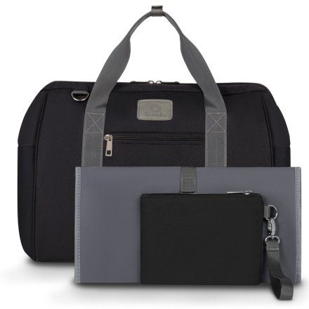 Lionelo Ida Τσάντα Αλλαξιέρα Με Πολλαπλές Θήκες - Black