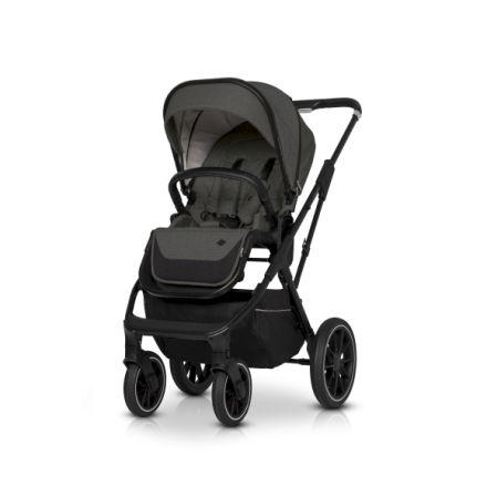 Бебешка количка Cavoe Axo Comfort, предпазна, обръщаща - Shadow