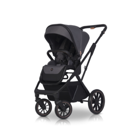 Carucior sport pentru copii Cavoe Axo Shine, multifunctional, elegant - French Grey