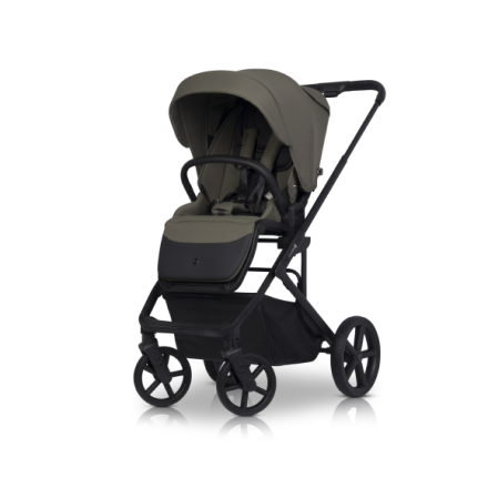 Carucior sport pentru copii Cavoe Moi XL, cu sistem de incalzire, Moss