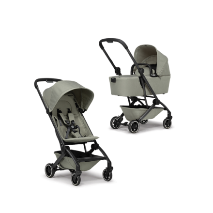 Carucior 2 in 1 pentru copii Joolz Aer+, cu landou, varianta noua, Sage green