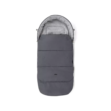 Sac de picioare Joolz, pentru caruciorul Aer+, calduros si confortabil, Stone Grey
