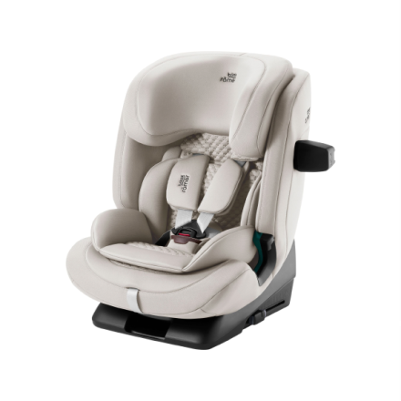 Детско столче за кола Britax Romer - Advansafix Pro, колекция LUX, 76-150 см, Soft Taupe