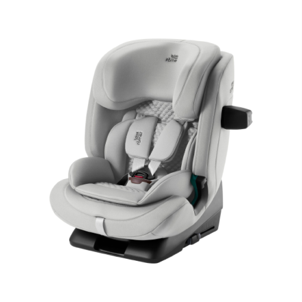 Scaun auto pentru copii Britax Romer - Advansafix Pro, colectia LUX, 76-150 cm, Linen Grey